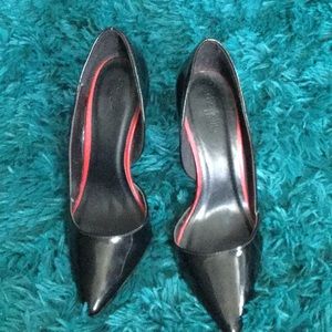 Charlotte Russe black pointed toe heels